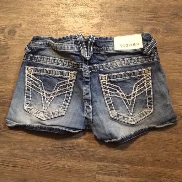 Vigoss denim shorts “The Chelsea” size 25 - Picture 2 of 5